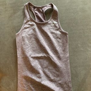 Gymshark purple seamless tank